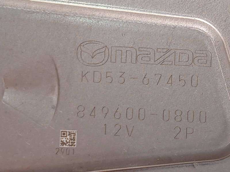 Recambio de motor limpia trasero para mazda cx-5 2.2 turbodiesel cat referencia OEM IAM KD5367450 - Negro 4