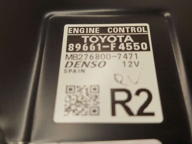 Recambio de centralita motor uce para toyota c-hr (_x1_) 1.8 hybrid (zyx10_, zyx11_) referencia OEM IAM 89661F4550  2768007471 - Plata 4