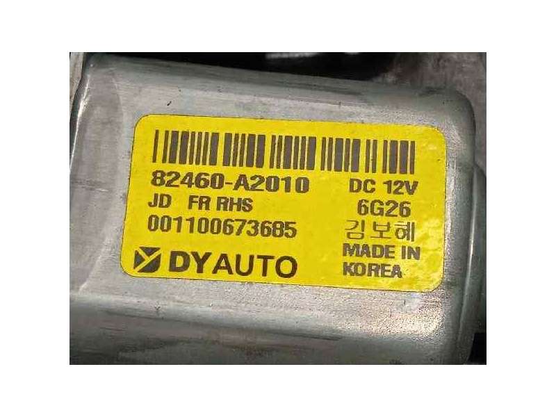 Recambio de elevalunas delantero derecho para kia cee'd 1.4 crdi cat referencia OEM IAM 82480A2111 82481A2000 82460A2010 - Blanco 5