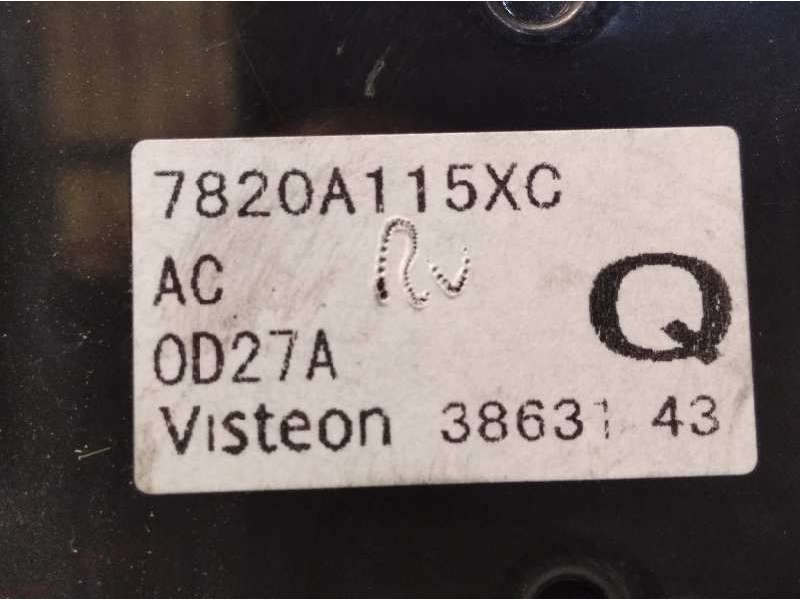 Recambio de mando climatizador para mitsubishi outlander (cw0) 2.2 di-d cat referencia OEM IAM 7820A115XC - Negro 5