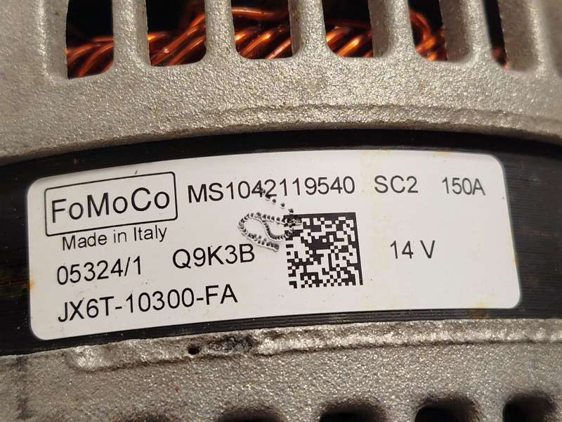 Recambio de alternador para ford tourneo courier 1.0 ecoboost referencia OEM IAM JX6T10300FA 2198947 MS1042119540 - Azul 4