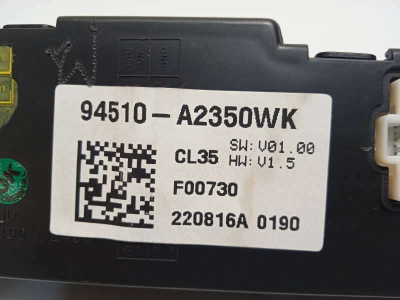 Recambio de pantalla multifuncion para kia cee'd 1.4 crdi cat referencia OEM IAM 94510A2350WK - Blanco 5