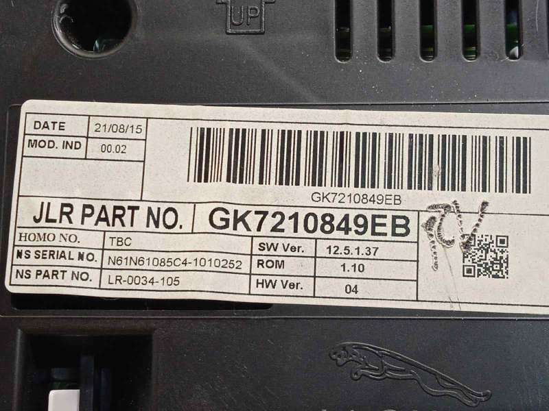 Recambio de cuadro instrumentos para land rover discovery sport 2.0 td4 cat referencia OEM IAM GK7210849EB LR079404 - Verde 6