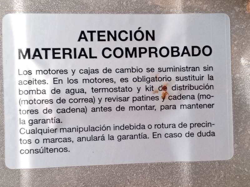 Recambio de caja cambios para ford tourneo courier 1.0 ecoboost referencia OEM IAM R2XR7002DAA 2661661 - Azul 5