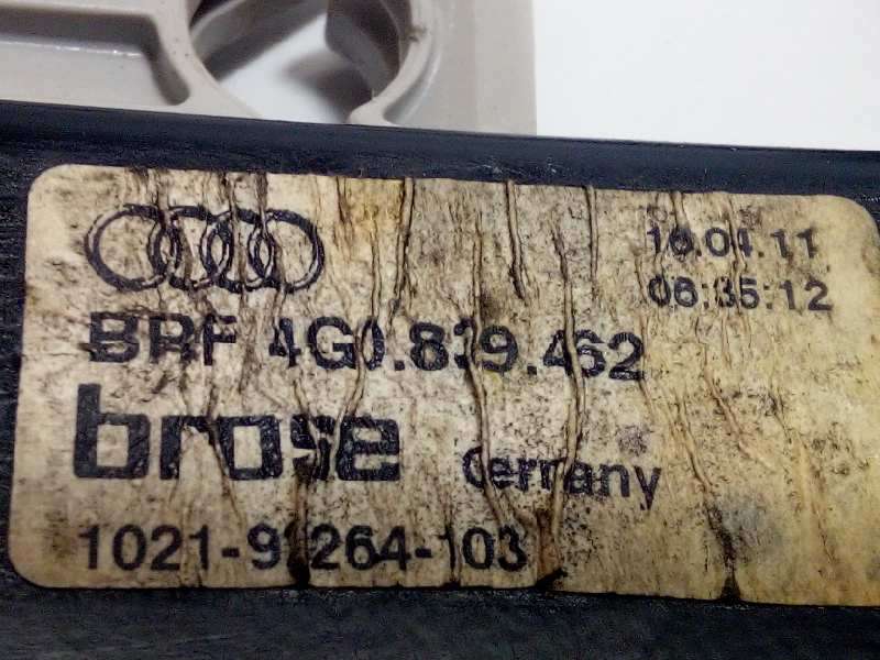 Recambio de elevalunas trasero derecho para audi a6 lim. (4g2) 3.0 tdi referencia OEM IAM 4G0839462 - Verde 4