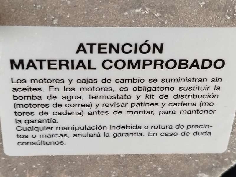 Recambio de motor completo para seat leon (kl1, klg) 1.5 etsi referencia OEM IAM DFY DFYA - Blanco 10