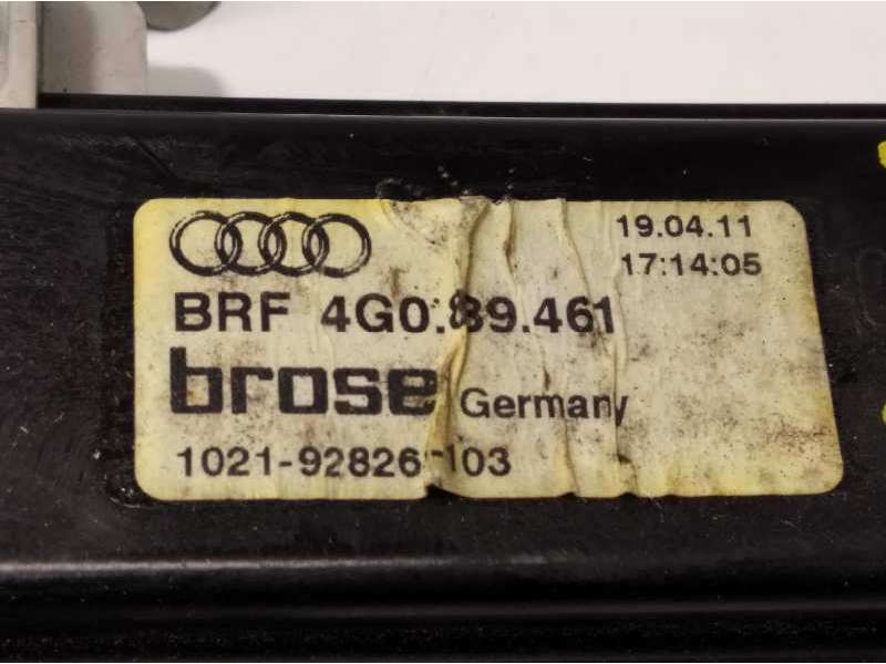 Recambio de elevalunas trasero izquierdo para audi a6 lim. (4g2) 3.0 tdi referencia OEM IAM 4G0839461 - Verde 2