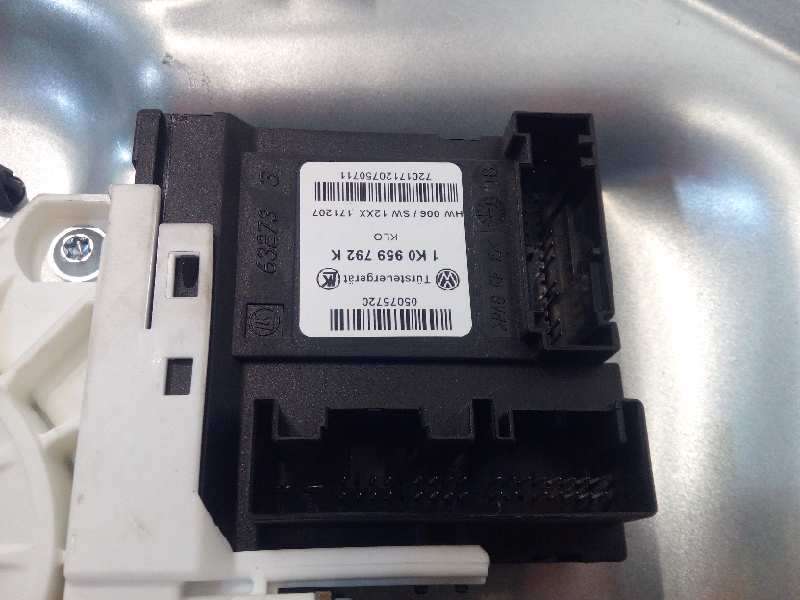 Recambio de elevalunas delantero derecho para volkswagen tiguan (5n1) 2.0 tdi referencia OEM IAM 5N1837730  5N0837462 - Negro 3