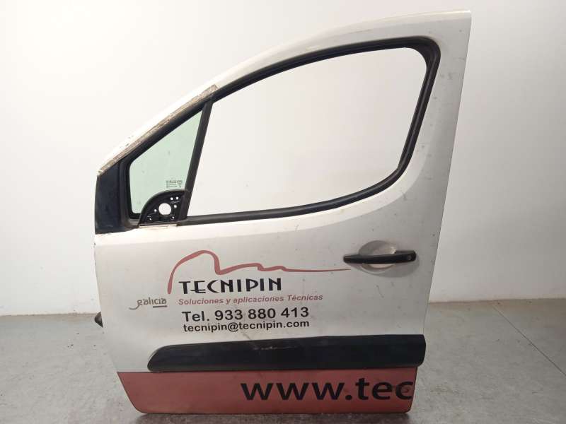 Recambio de puerta delantera izquierda para citroën berlingo multispace (b9) 1.6 hdi 75 / bluehdi 75 referencia OEM IAM 9002Z3 - Blanco