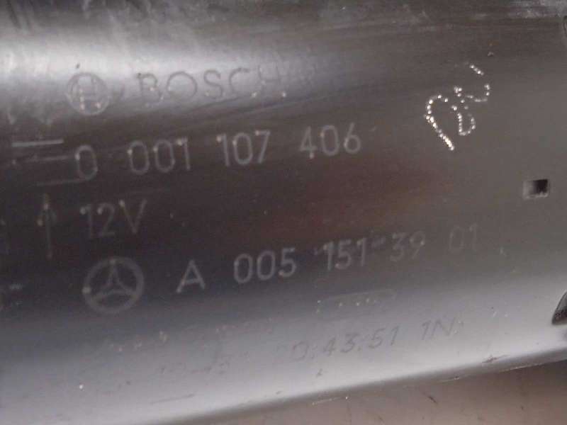 Recambio de motor arranque para mercedes-benz clase clk (w209) coupe 200 compressor (209.342) referencia OEM IAM A0051513901  00 - Azul 4