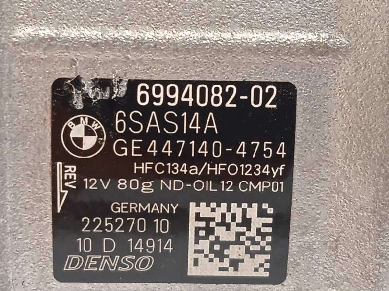 Recambio de compresor aire acondicionado para bmw serie x3 (g01) m40i referencia OEM IAM 6994082 64526994082 4471404754 5