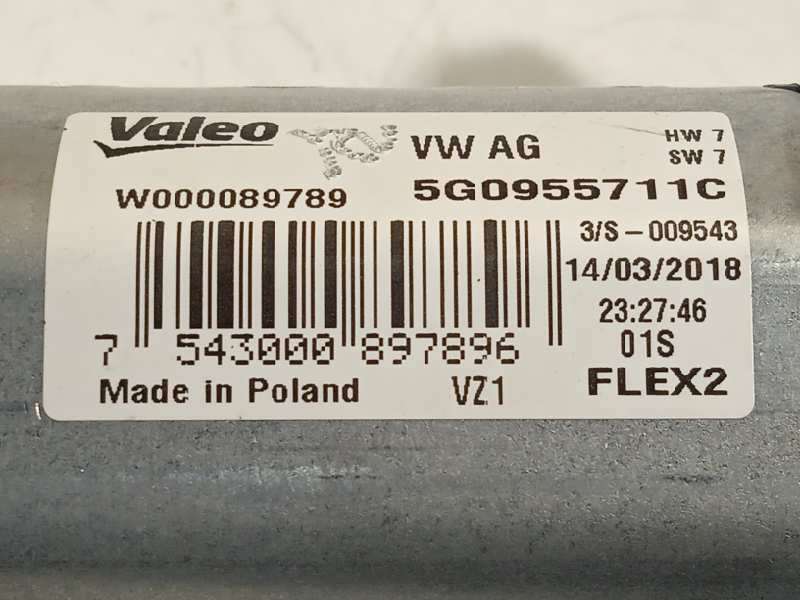 Recambio de motor limpia trasero para volkswagen polo 1.0 tsi referencia OEM IAM 5G0955711C  W000089789 - Naranja 4