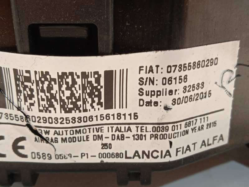 Recambio de airbag delantero izquierdo para peugeot boxer furgón 2.2 blue-hdi fap cat referencia OEM IAM 07355860290 1659791880 - Blanco 4