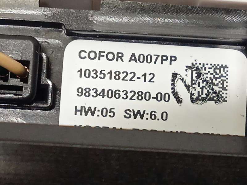 Recambio de pantalla multifuncion para citroën c4 iii (ba_, bb_, bc_) bluehdi 110 (bbyhsa) referencia OEM IAM 9840456480 9834063 6