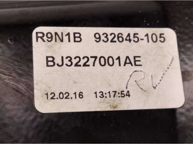 Recambio de elevalunas trasero izquierdo para land rover range rover evoque evoque referencia OEM IAM BJ3227001AE LR068000 WR127 - Gris 3