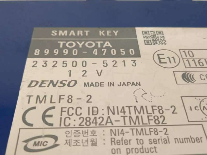 Recambio de modulo electronico para toyota prius (nhw30) 1.8 16v cat (híbrido) referencia OEM IAM 8999047050  2325005213 - Blanco 5