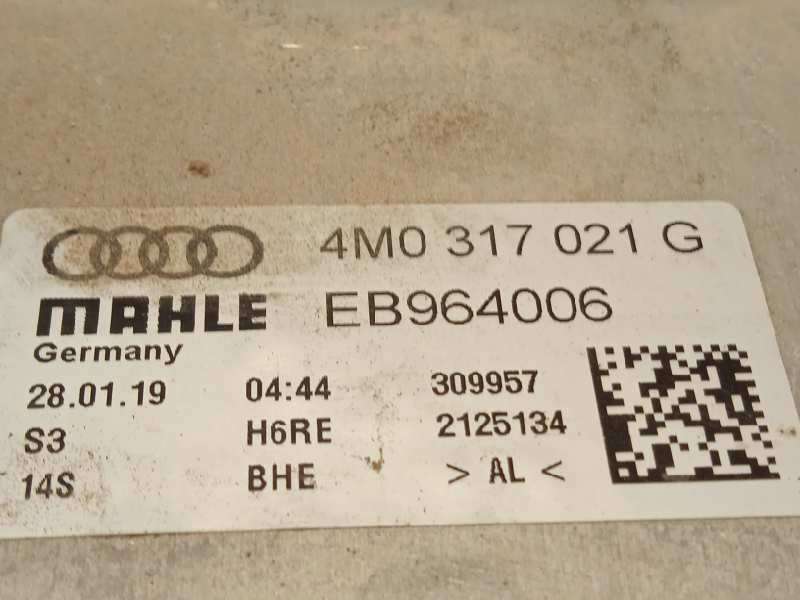 Recambio de enfriador aceite cambio para audi a8 (4n2/4n8) 50 tdi quattro referencia OEM IAM 4M0317021G 3