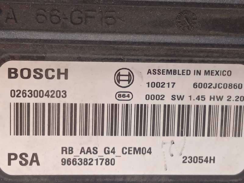 Recambio de modulo electronico para citroën c5 station wagon millenium referencia OEM IAM 9663821780 6590EZ 0263004203 - Azul 4