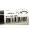 Recambio de transmision delantera izquierda para toyota c-hr (_x1_) 1.8 hybrid (zyx10_, zyx11_) referencia OEM IAM 43420F4040  