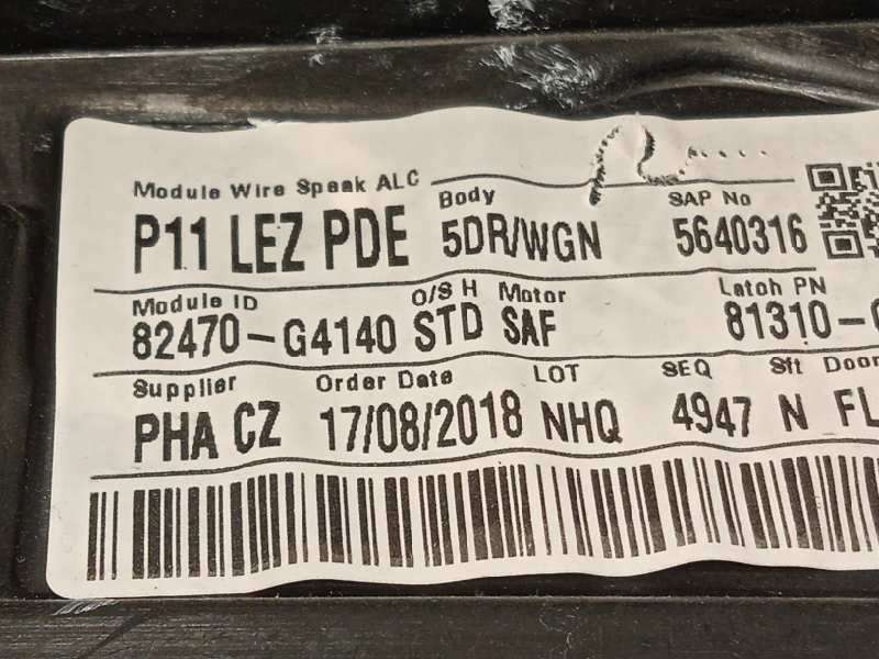 Recambio de elevalunas delantero izquierdo para hyundai i30 (pd) select referencia OEM IAM 82470G4140 82471G4000 82450G4010 - Azul 3