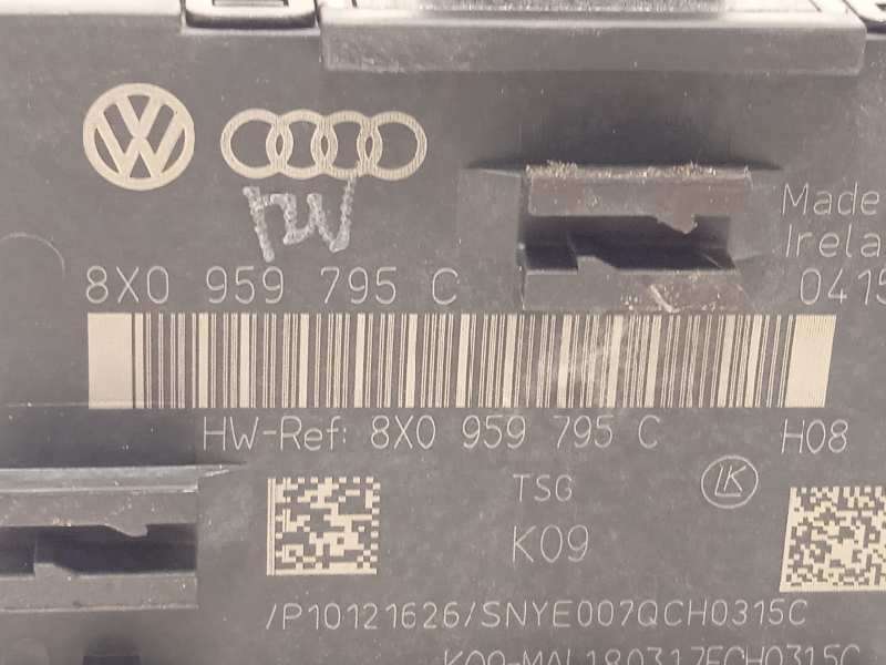 Recambio de modulo confort para audi q3 (8ug) attraction referencia OEM IAM 8X0959795C - Negro 4