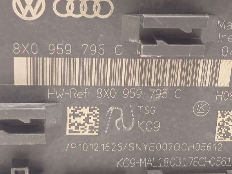 Recambio de modulo confort para audi q3 (8ug) attraction referencia OEM IAM 8X0959795C - Negro 4