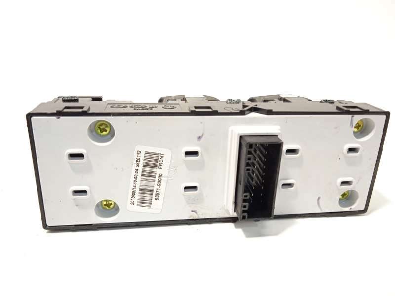 Recambio de mando elevalunas delantero izquierdo para hyundai i30 (pd) select referencia OEM IAM 93571G3030 93571G3030PMP - Azul 3