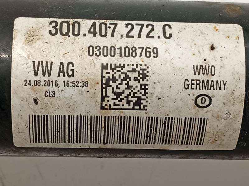 Recambio de transmision delantera derecha para volkswagen tiguan (ad1, ax1) 2.0 tdi referencia OEM IAM 3Q0407272C 4