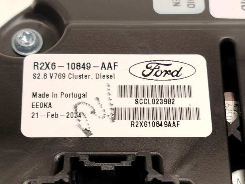 Recambio de cuadro instrumentos para ford tourneo courier 1.0 ecoboost referencia OEM IAM R2X610849AAF 2797783 - Azul 5
