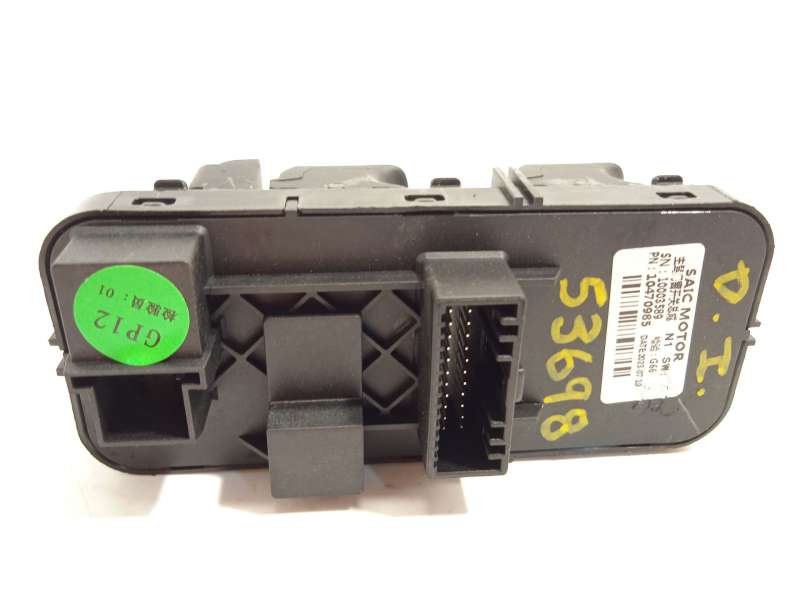 Recambio de mando elevalunas delantero izquierdo para mg zs suv (azs1) 1.5 vti referencia OEM IAM 10470985 - Negro 4