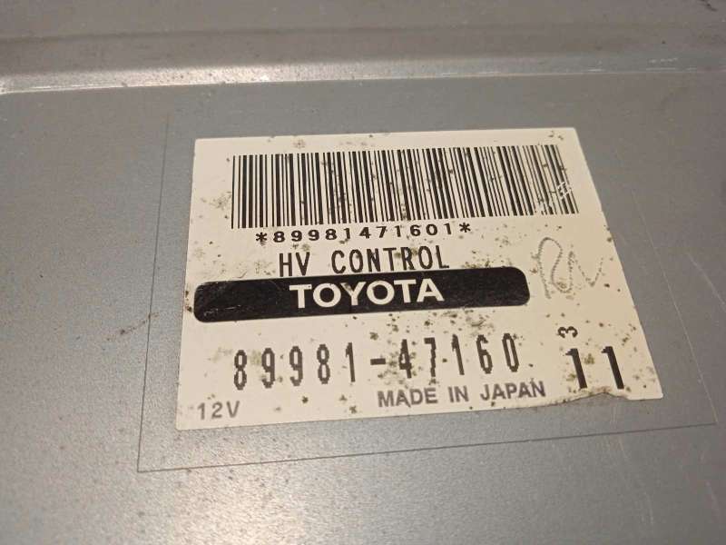 Recambio de modulo electronico para toyota prius (nhw20) 1.5 cat referencia OEM IAM 8998147160 - Blanco 4