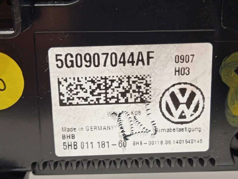 Recambio de mando climatizador para volkswagen golf vii lim. advance bluemotion referencia OEM IAM 5G0907044AF 5G0907044AFWZU 5H - Gris 6