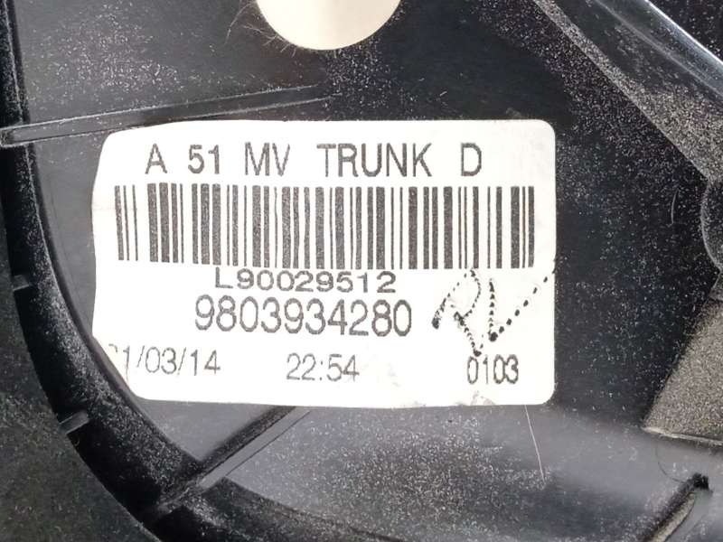 Recambio de piloto trasero derecho interior para citroën c3 tonic referencia OEM IAM 9803934280 - Azul 3