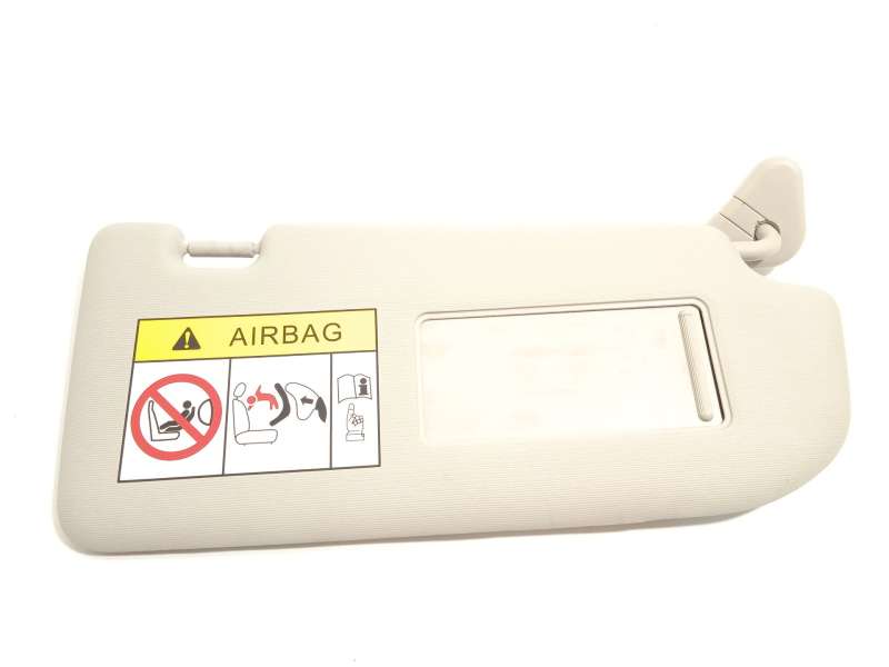 Recambio de parasol derecho para mg zs suv (azs1) 1.5 vti referencia OEM IAM 10524502ASA - Negro 2