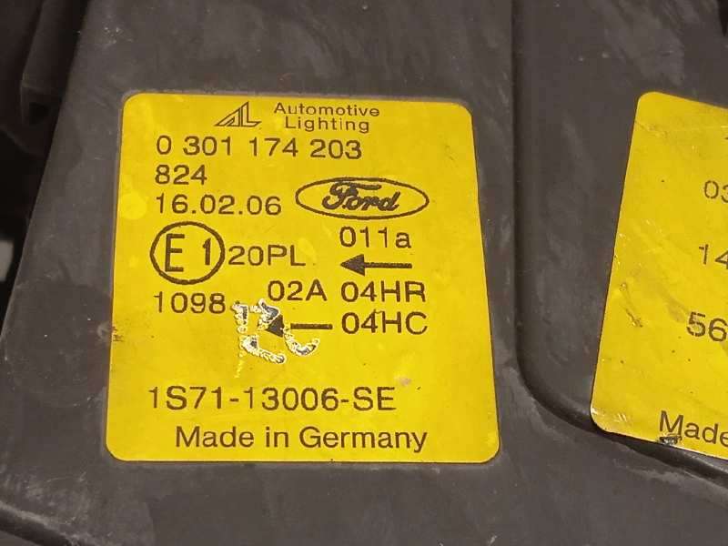Recambio de faro izquierdo para ford mondeo berlina (ge) titanium (d) referencia OEM IAM 1S7113006SE 1435624 0301174203 5