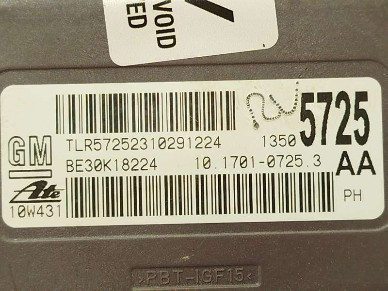 Recambio de centralita esp para opel astra j sports tourer (p10) 1.7 cdti (35) referencia OEM IAM 13505725  10170107253 4