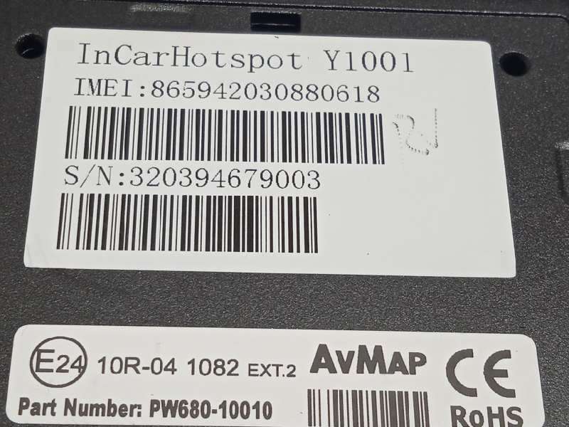 Recambio de modulo electronico para toyota prius (zvw50) basis referencia OEM IAM PW68010010  29Q4P15E - Negro 5
