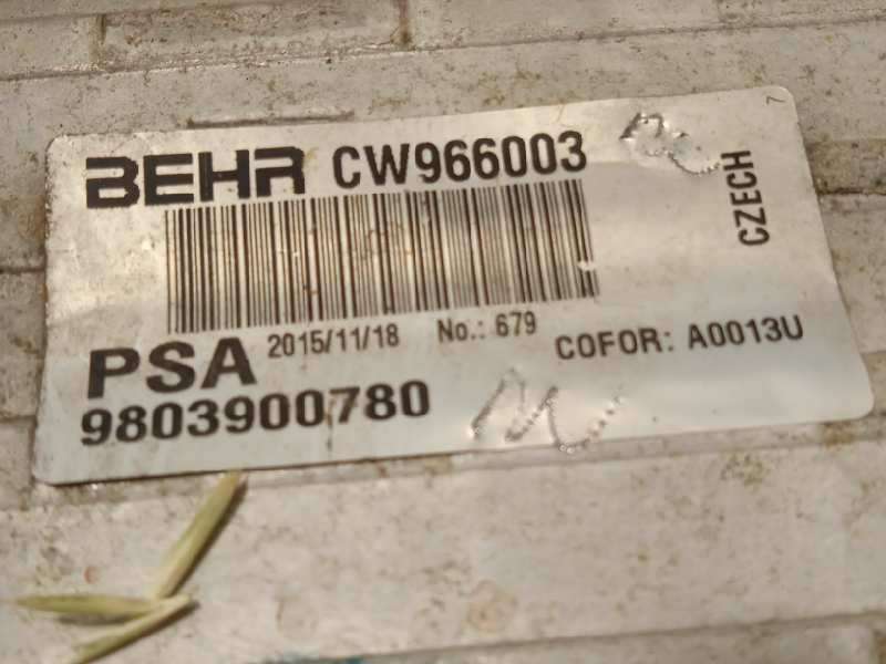 Recambio de intercooler para peugeot 2008 (--.2013) 1.6 blue-hdi fap referencia OEM IAM 9803900780  CW966003 - Blanco 4