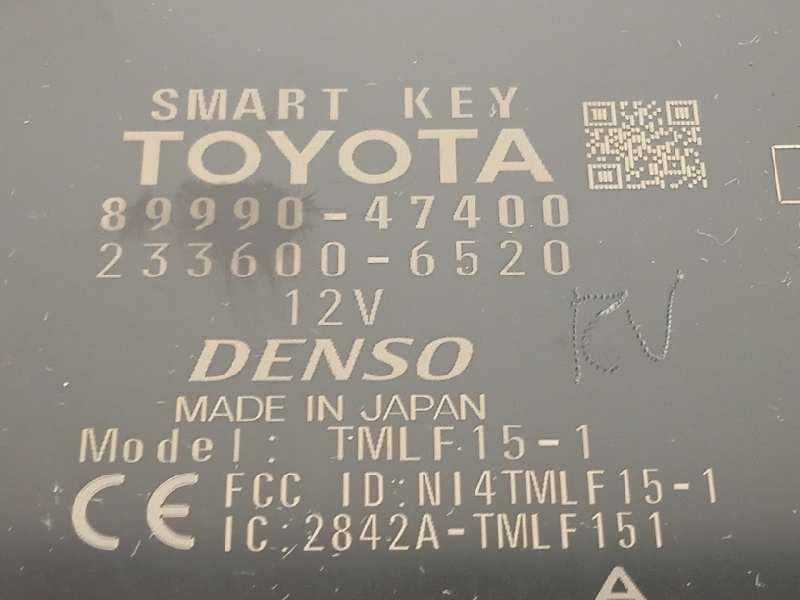 Recambio de modulo electronico para toyota prius (zvw50) basis referencia OEM IAM 8999047400  2336006520 - Negro 4