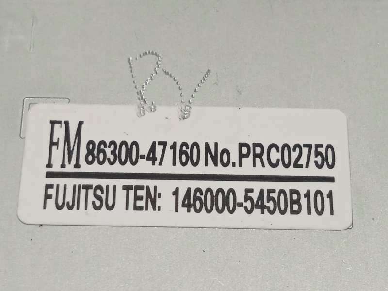 Recambio de modulo electronico para toyota prius (zvw50) basis referencia OEM IAM 8630047160 - Negro 3