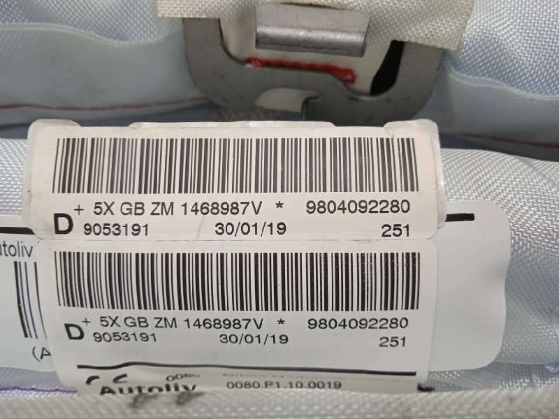 Recambio de airbag cortina delantero derecho para peugeot 2008 (--.2013) allure referencia OEM IAM 9804092280 3