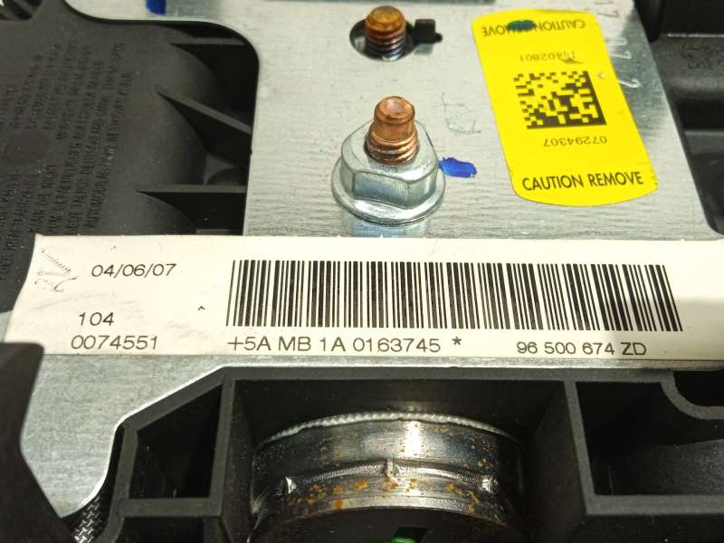 Recambio de airbag delantero izquierdo para peugeot 207/207+ (wa_, wc_) 1.6 hdi referencia OEM IAM 96500674ZD - Plata 5