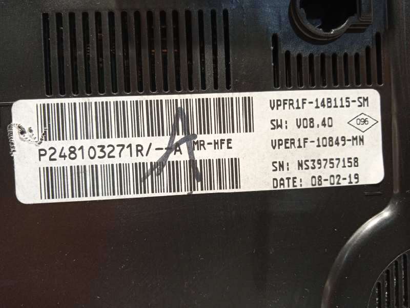 Recambio de cuadro instrumentos para renault kadjar 1.3 tce referencia OEM IAM 248103271R 5