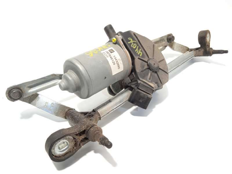 Recambio de motor limpia delantero para opel corsa e s-d / cadra12 / bx2e6ah7j5 referencia OEM IAM 13432685 W65427 367546129 - Blanco