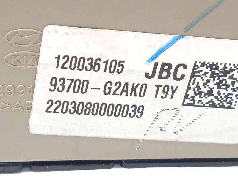Recambio de mando multifuncion para hyundai ioniq (ae) 1.6 gdi hybrid referencia OEM IAM 93700G2AK0T9Y - Gris 5