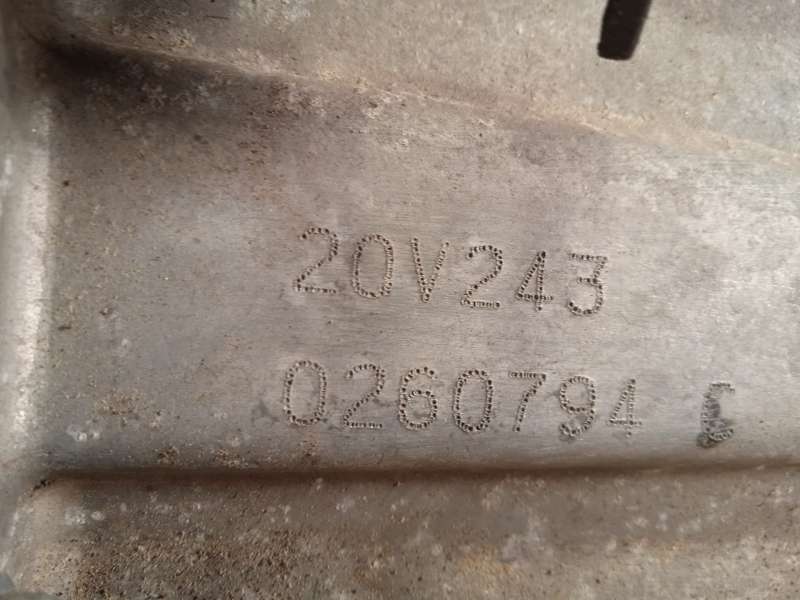 Recambio de caja cambios para citroën c3 iii (sx) 1.5 bluehdi 100 (sxyhyp, sxyhtu) referencia OEM IAM 20V243 1628957680 6