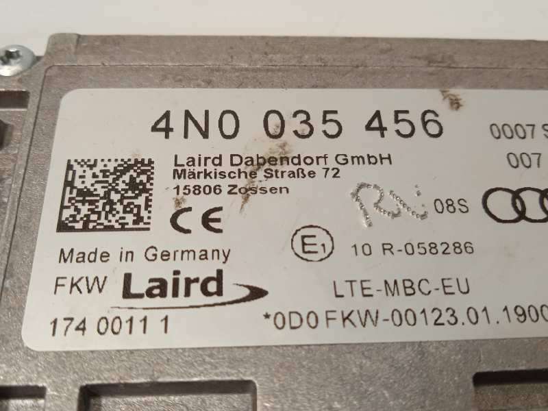 Recambio de modulo electronico para audi a8 (4n2/4n8) 50 tdi quattro referencia OEM IAM 4N0035456D 4