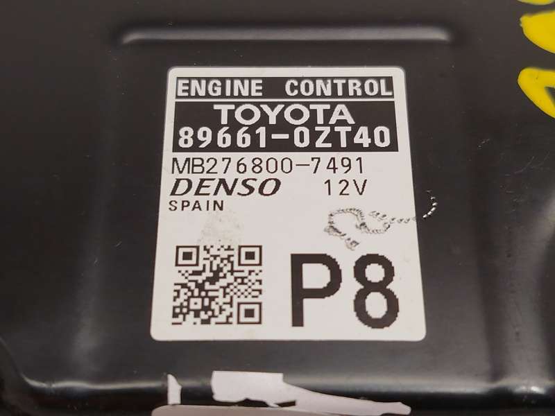 Recambio de centralita motor uce para toyota corolla sedán (_e21_) 1.8 vvti hybrid (zwe211, mzea12) referencia OEM IAM 896610ZT4 4