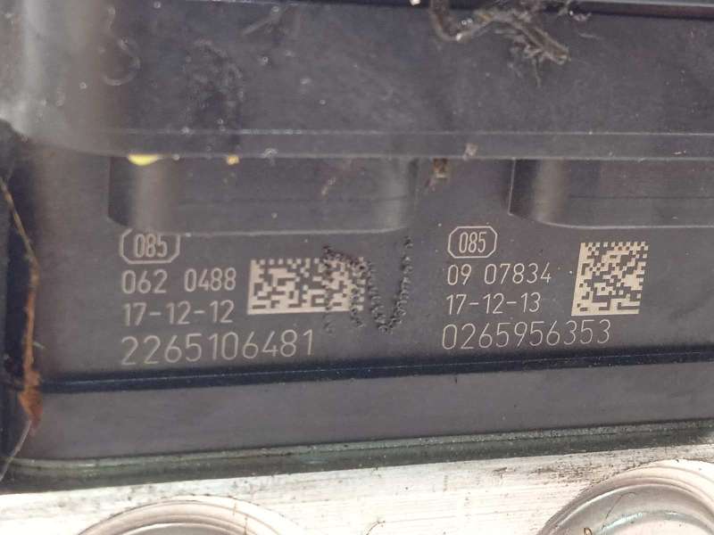 Recambio de abs para peugeot 308 referencia OEM IAM 9812786180 2265106481 269936 5