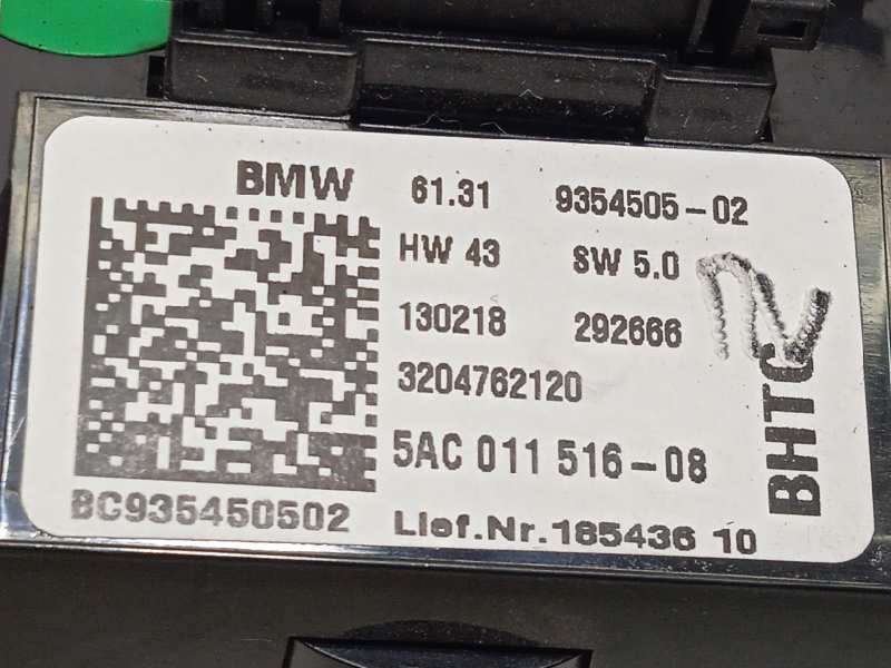 Recambio de mando multifuncion para mini mini (f56) one referencia OEM IAM 61319354505 9354505 5AC011516 - Negro 5